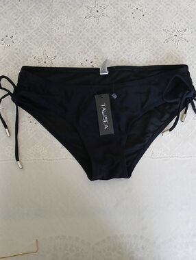 Talisea Womens Low Rise Bikini Bottoms XS